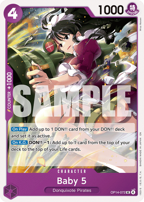 Baby 5 OP14-072 One Piece TCG
