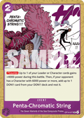 Penta-Chromatic String OP14-077 One Piece TCG