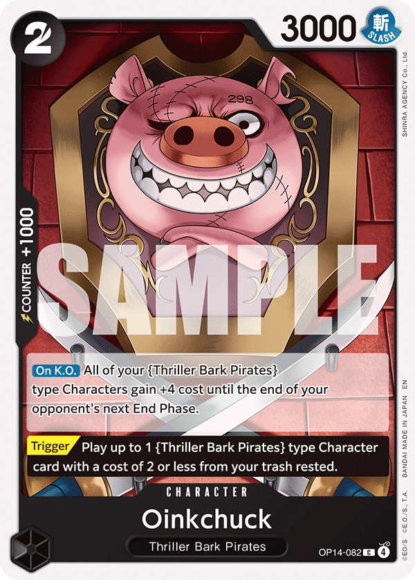 Oinkchuck OP14-082 One Piece TCG