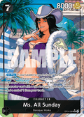 Ms. All Sunday (Alternate Art) OP14-084_p1 One Piece TCG