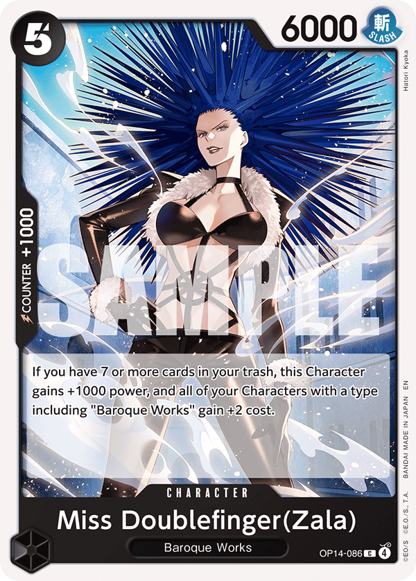 Miss Doublefinger(Zala) OP14-086 One Piece TCG
