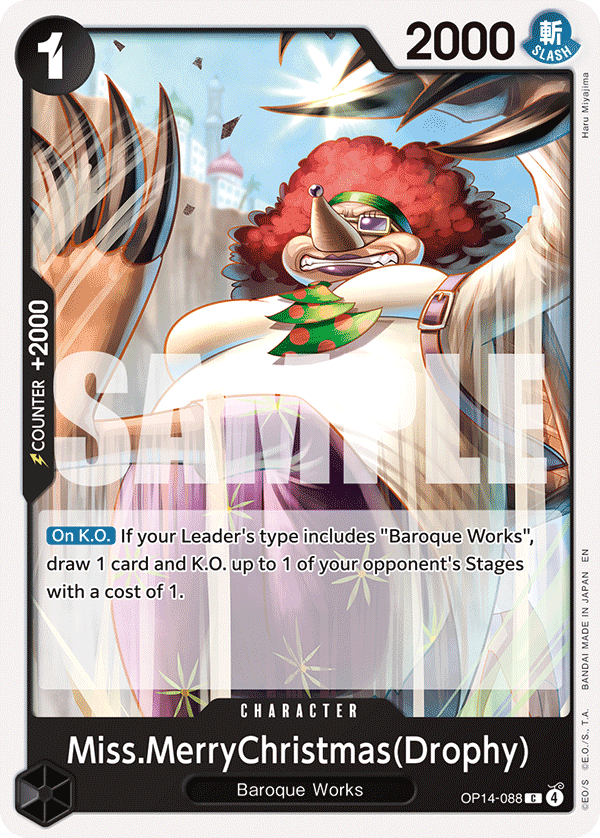 Miss.MerryChristmas(Drophy) OP14-088 One Piece TCG