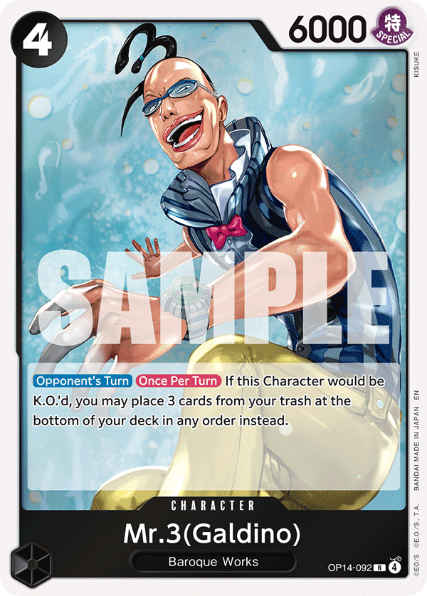 Mr.3(Galdino) OP14-092 One Piece TCG