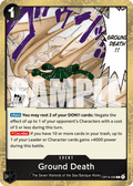 Ground Death OP14-096 One Piece TCG