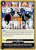 Hurry Up and Make Me the Pirate King! OP14-097 One Piece TCG