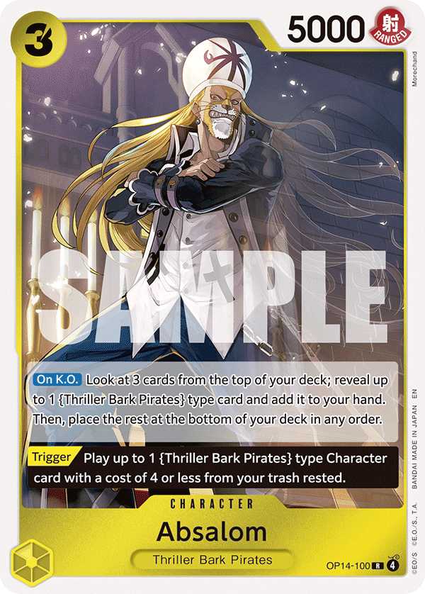 Absalom OP14-100 One Piece TCG