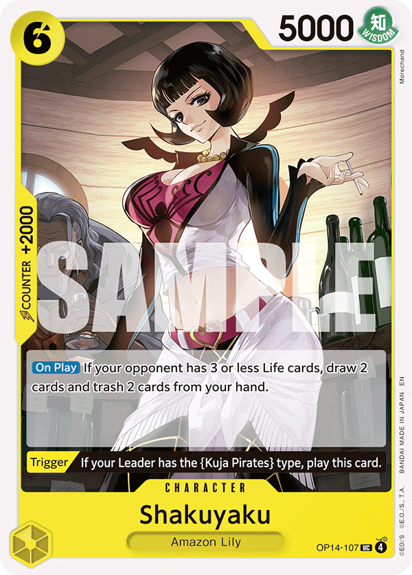 Shakuyaku OP14-107 One Piece TCG