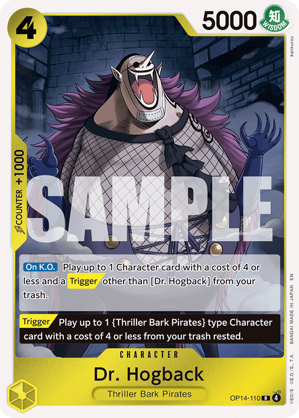 Dr. Hogback OP14-110 One Piece TCG