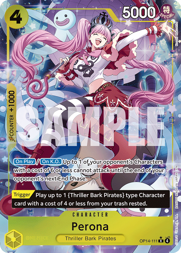 Perona - OP14-111 (Alternate Art) OP14-111_p1 One Piece TCG