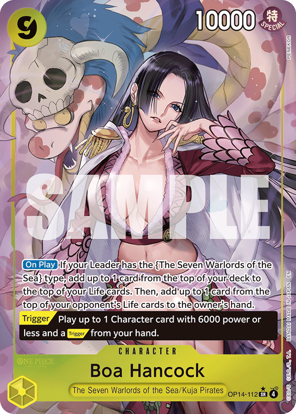 Boa Hancock - OP14-112 (Alternate Art) OP14-112_p1 One Piece TCG