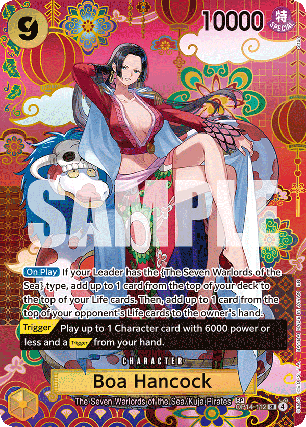 Boa Hancock - OP14-112 (SP) OP14-112_p2 One Piece TCG