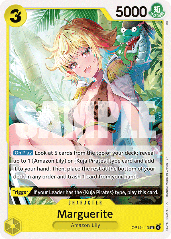 Marguerite OP14-113 One Piece TCG