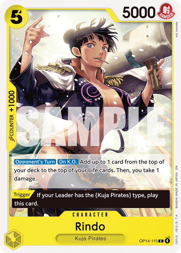Rindo OP14-115 One Piece TCG