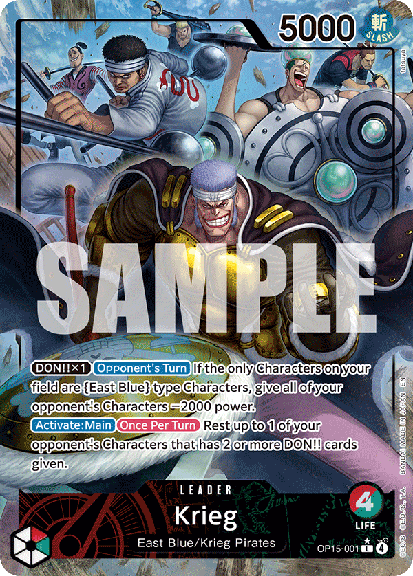 Krieg (OP15-001) (Alternate Art) OP15-001_p1 One Piece TCG