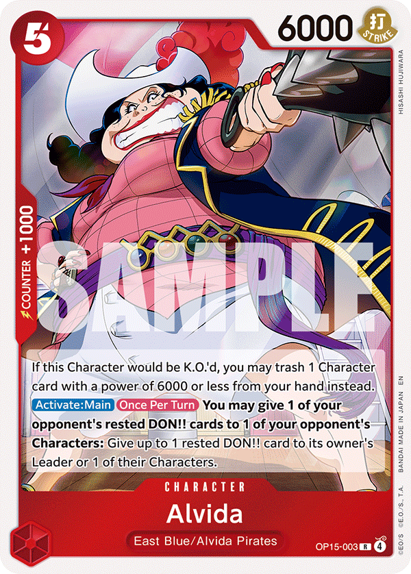 Alvida OP15-003 One Piece TCG