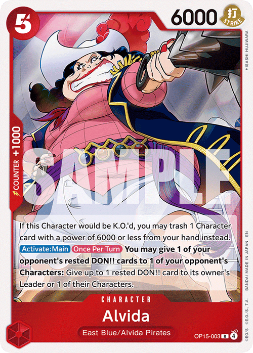 Alvida OP15-003 One Piece TCG