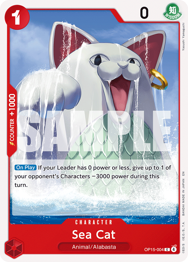 Sea Cat OP15-004 One Piece TCG