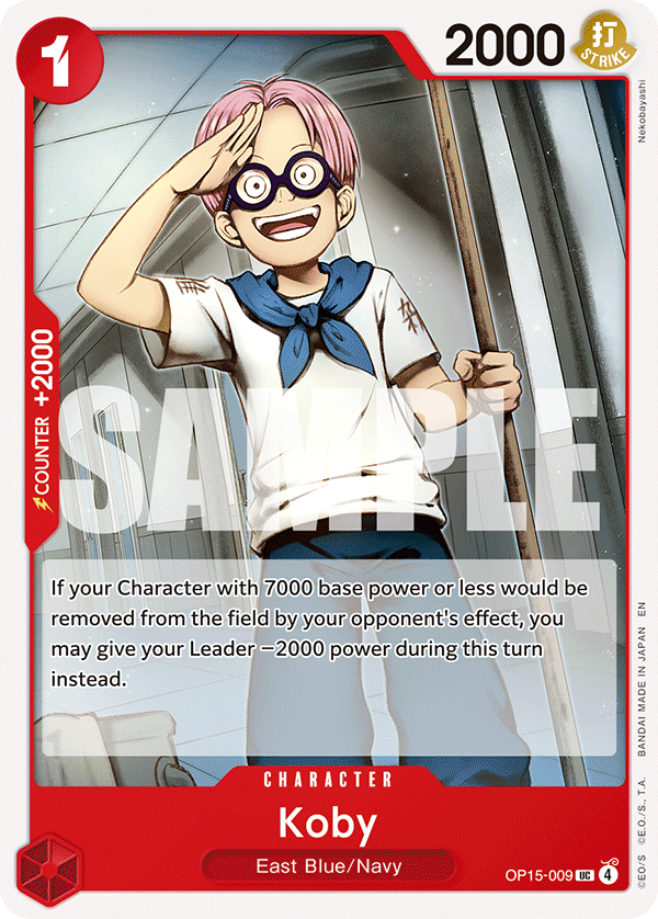 Koby (OP15-009) OP15-009 One Piece TCG