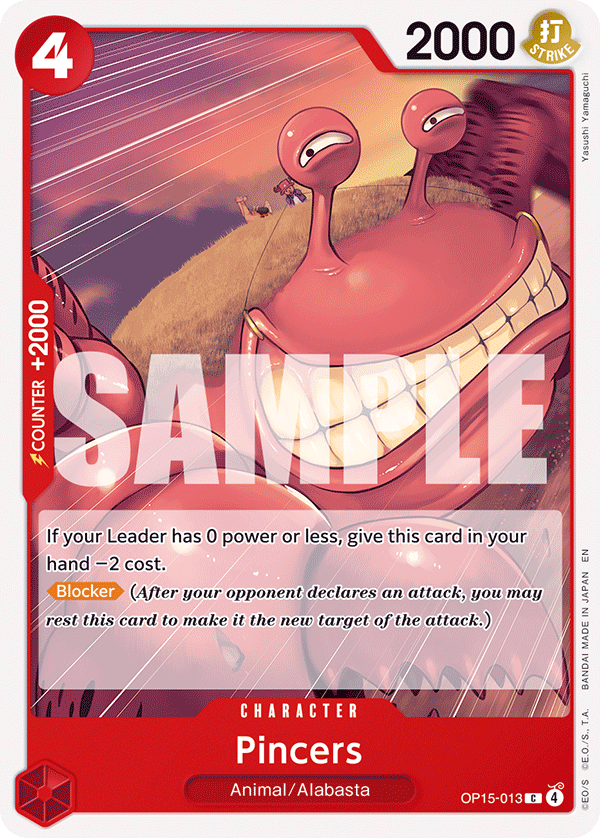 Pincers OP15-013 One Piece TCG