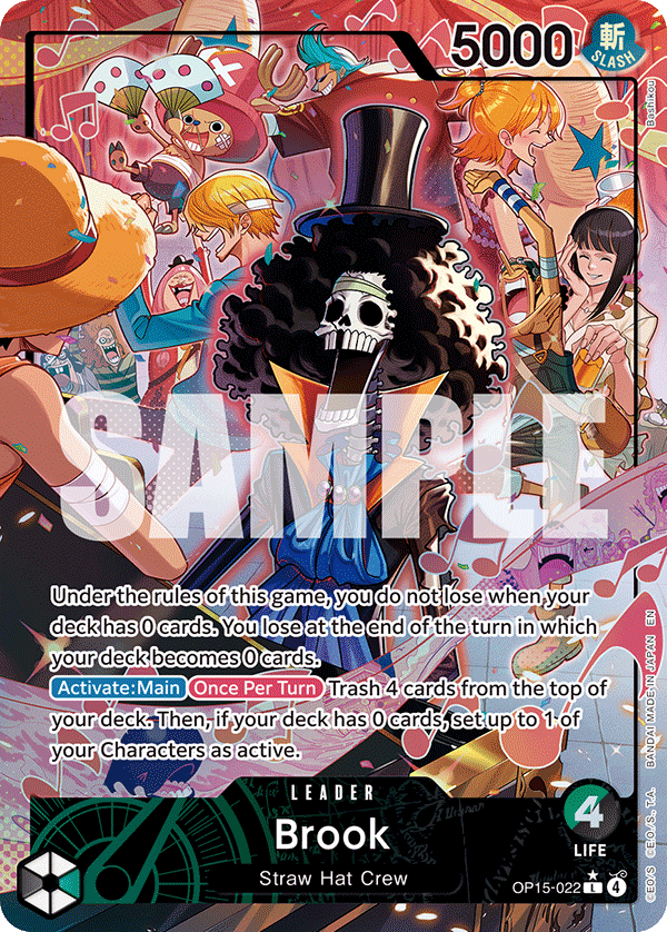 Brook (OP15-022) (Alternate Art) OP15-022_p1 One Piece TCG