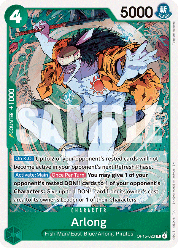 Arlong OP15-023 One Piece TCG