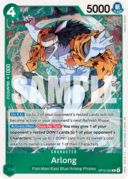 Arlong OP15-023 One Piece TCG