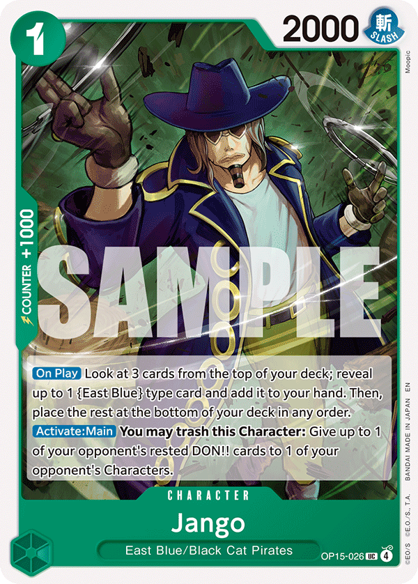 Jango OP15-026 One Piece TCG
