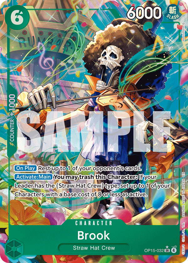 Brook (OP15-032) (Alternate Art) OP15-032_p1 One Piece TCG