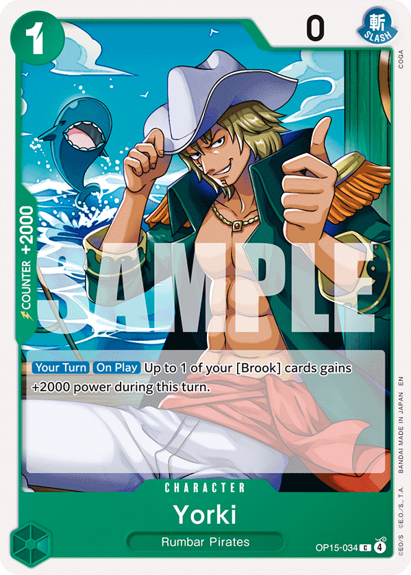 Yorki OP15-034 One Piece TCG