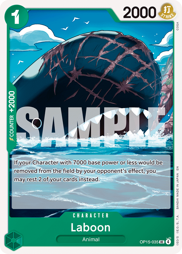 Laboon OP15-035 One Piece TCG