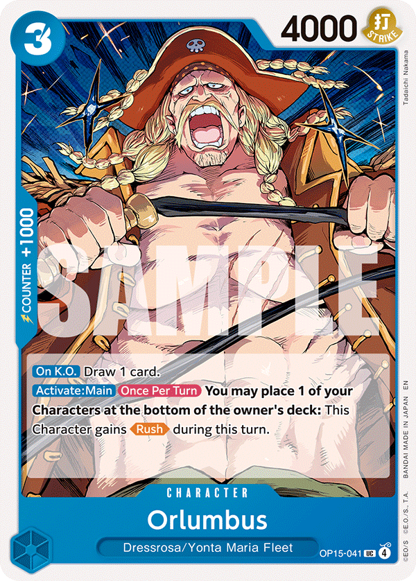 Orlumbus OP15-041 One Piece TCG
