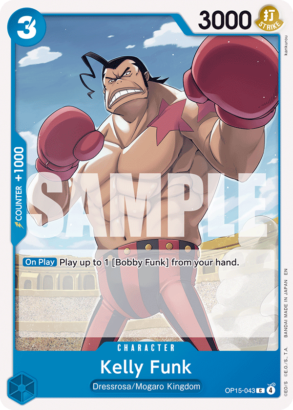 Kelly Funk OP15-043 One Piece TCG