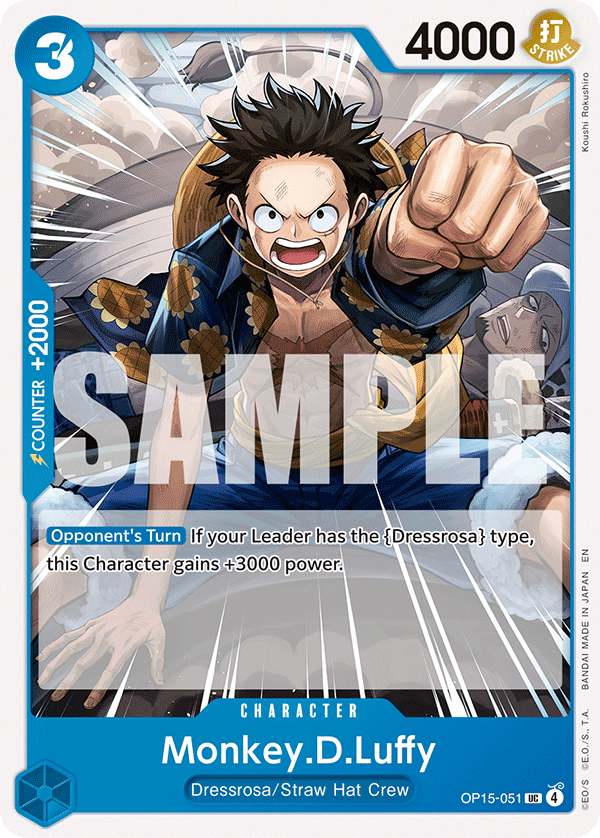 Monkey.D.Luffy (OP15-051) OP15-051 One Piece TCG