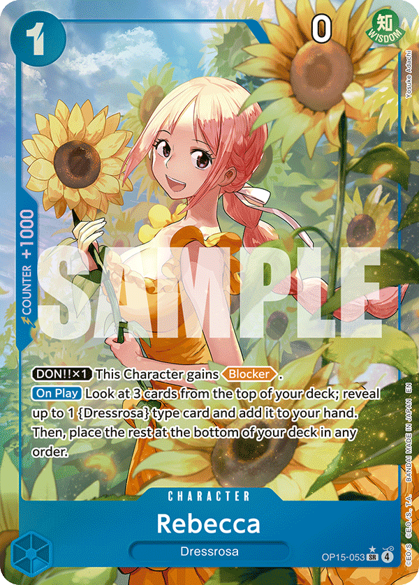 Rebecca (OP15-053) (Alternate Art) OP15-053_p1 One Piece TCG