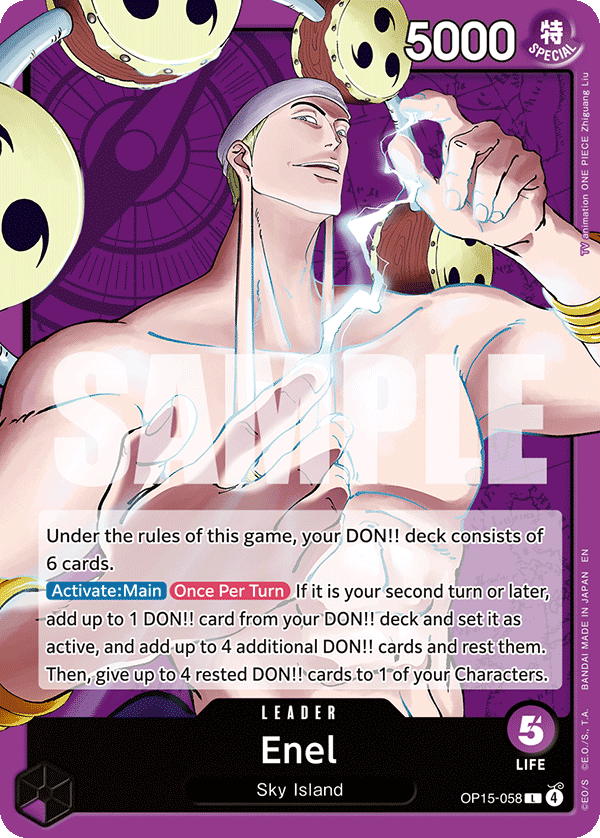 Enel (OP15-058) OP15-058 One Piece TCG