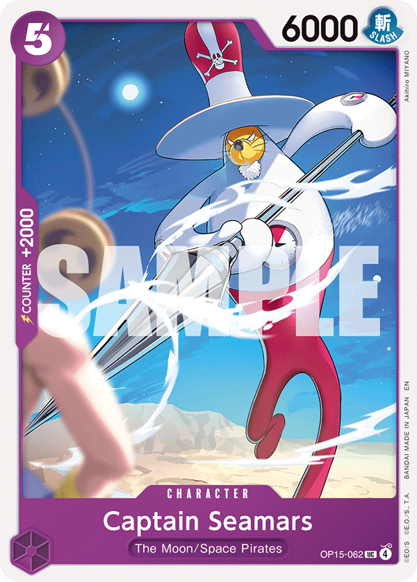 Captain Seamars OP15-062 One Piece TCG