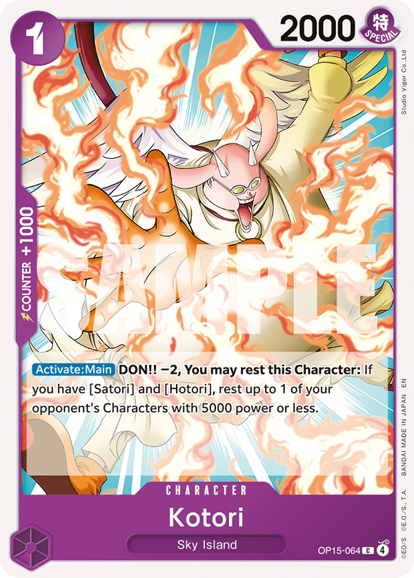 Kotori OP15-064 One Piece TCG