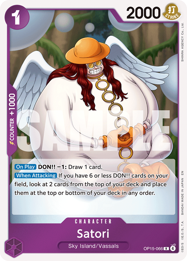 Satori OP15-066 One Piece TCG
