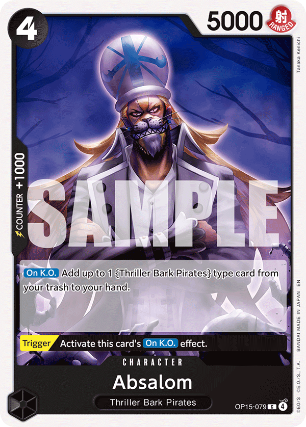 Absalom OP15-079 One Piece TCG