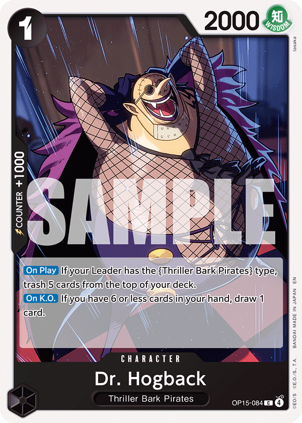 Dr. Hogback OP15-084 One Piece TCG