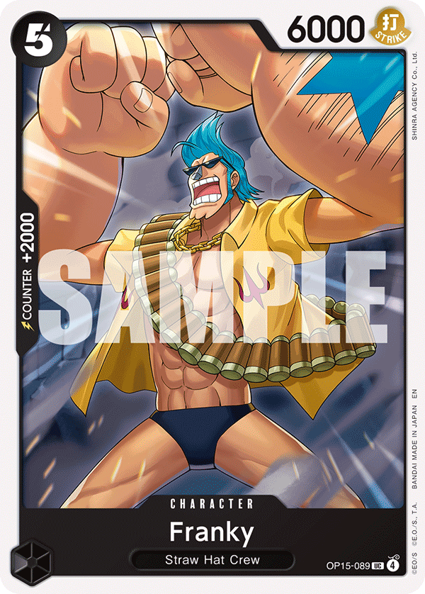 Franky OP15-089 One Piece TCG