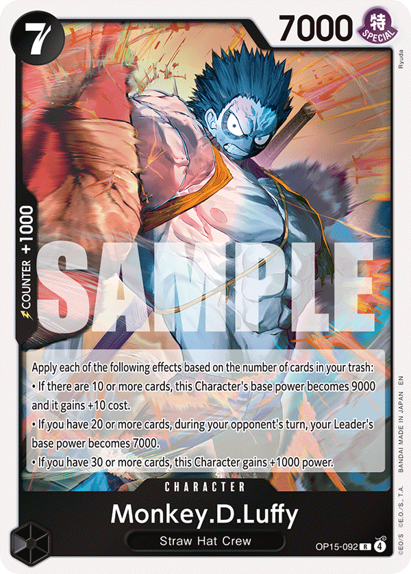 Monkey.D.Luffy (OP15-092) OP15-092 One Piece TCG