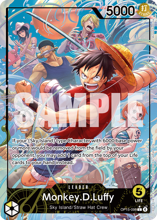 Monkey.D.Luffy (OP15-098) (Alternate Art) OP15-098_p1 One Piece TCG