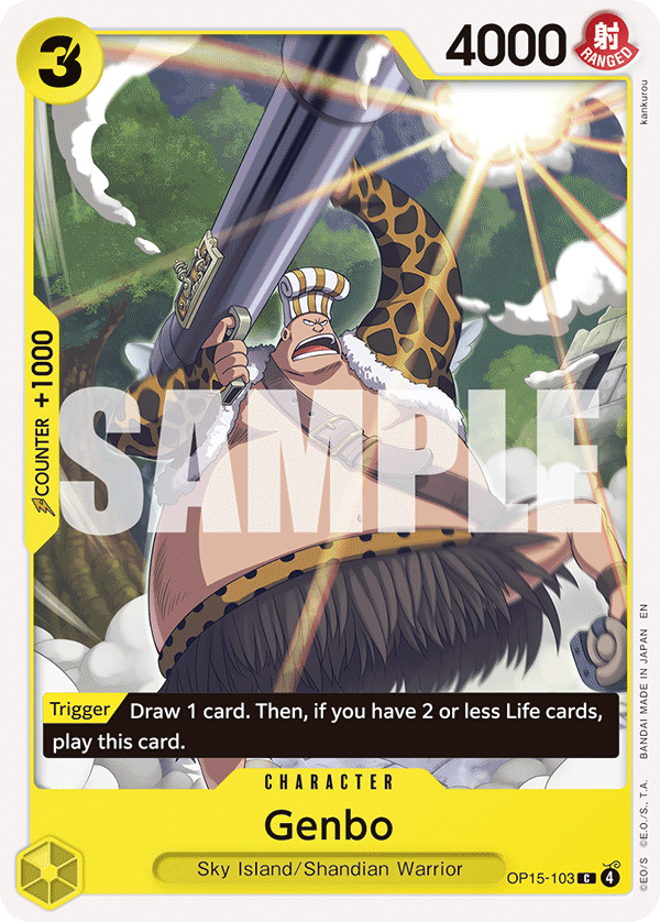 Genbo OP15-103 One Piece TCG