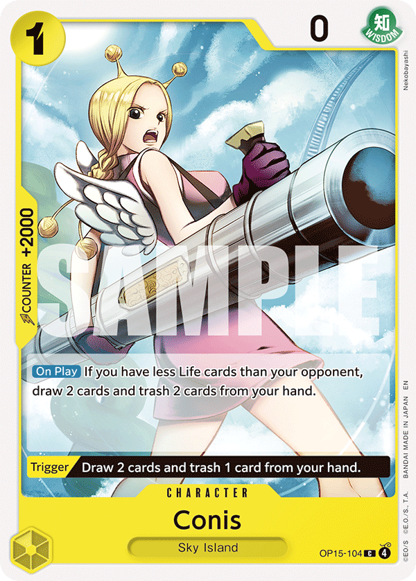 Conis OP15-104 One Piece TCG