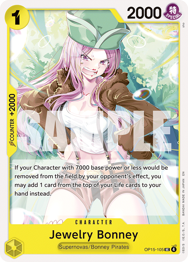 Jewelry Bonney (OP15-105) OP15-105 One Piece TCG