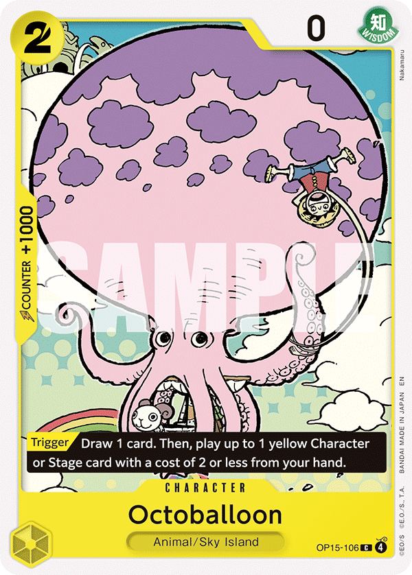 Octoballoon OP15-106 One Piece TCG