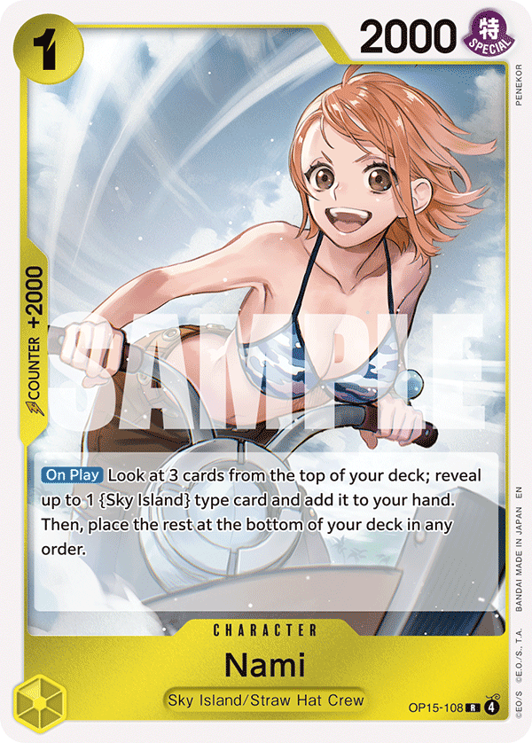 Nami (OP15-108) OP15-108 One Piece TCG