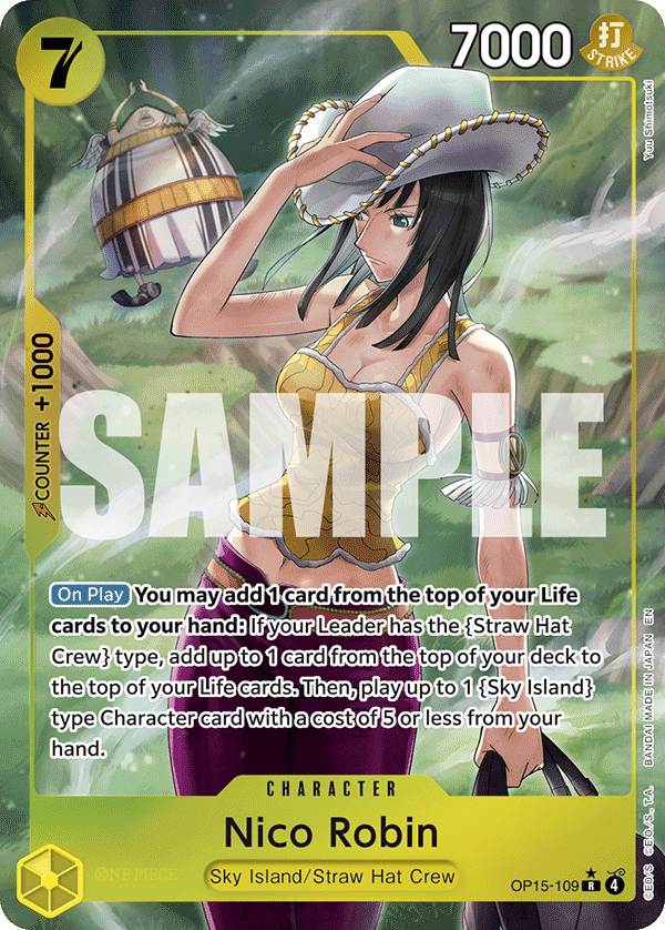 Nico Robin (OP15-109) (Alternate Art) OP15-109_p1 One Piece TCG