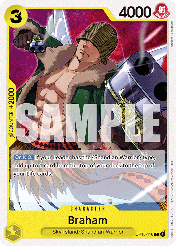 Braham OP15-110 One Piece TCG